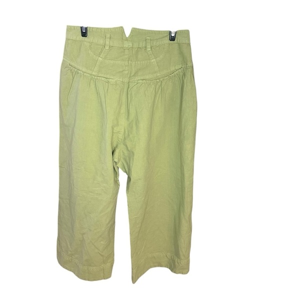 Free People Sweet Talk Chino Pants Size 4 NWOT green - Picture 9 of 12
